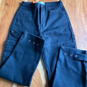 Women's DU/ER All weather denim- black
